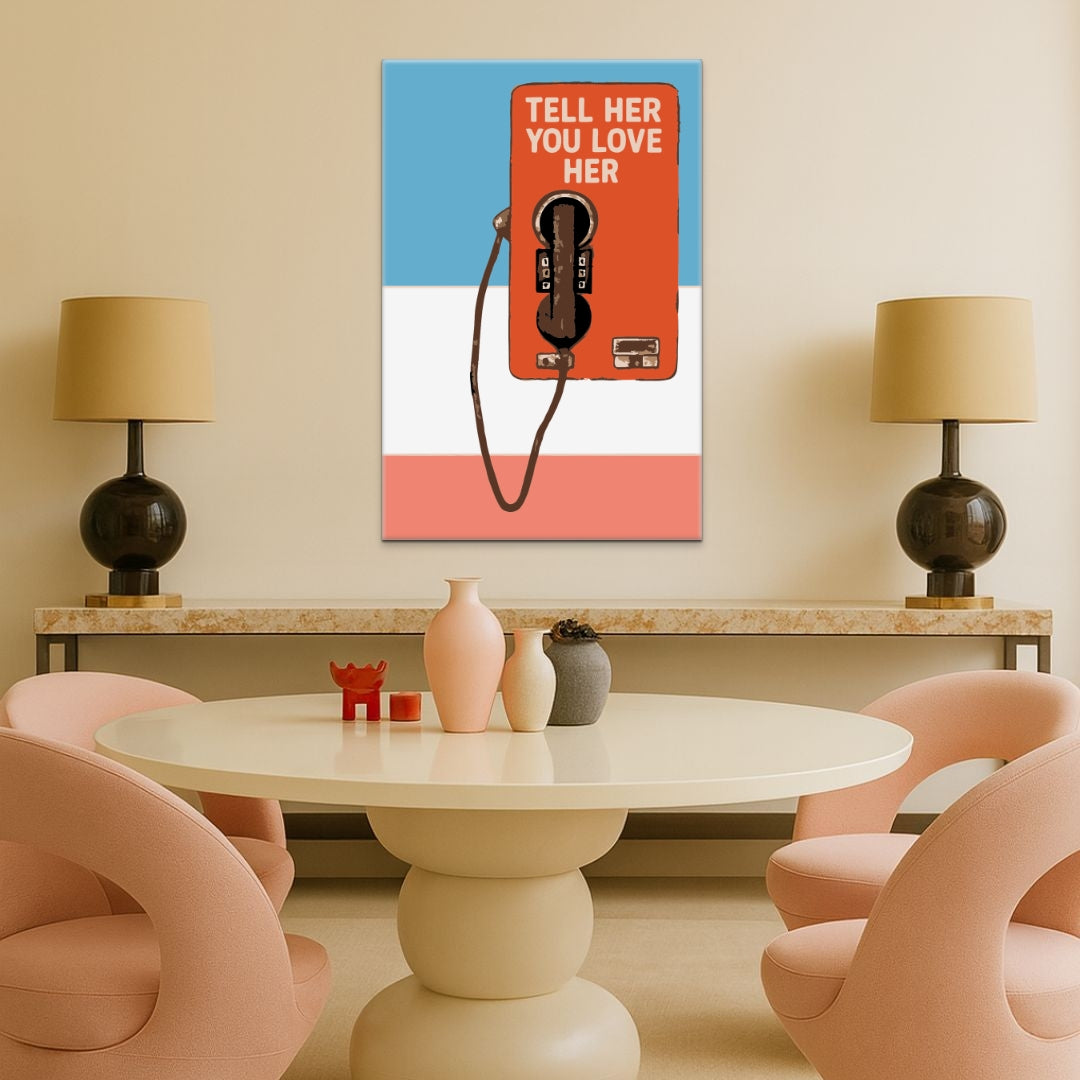 Tell her you love her  - Malen nach Zahlen