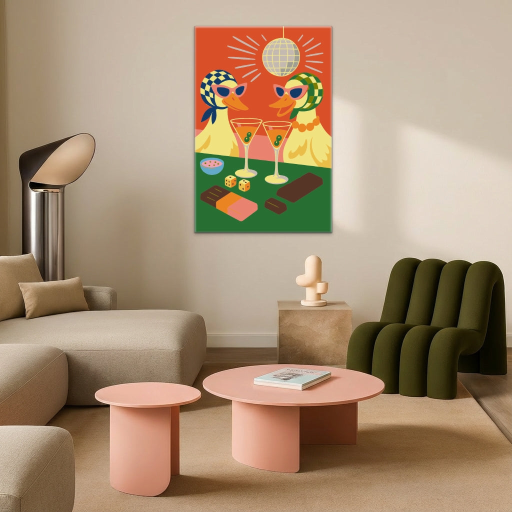 Enten Party  - Malen nach Zahlen