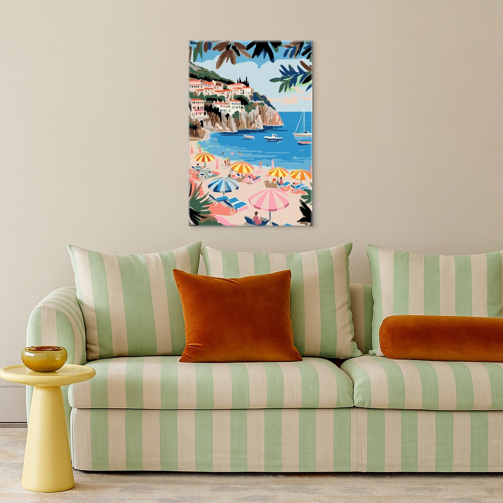 By The Sea - Malen nach Zahlen