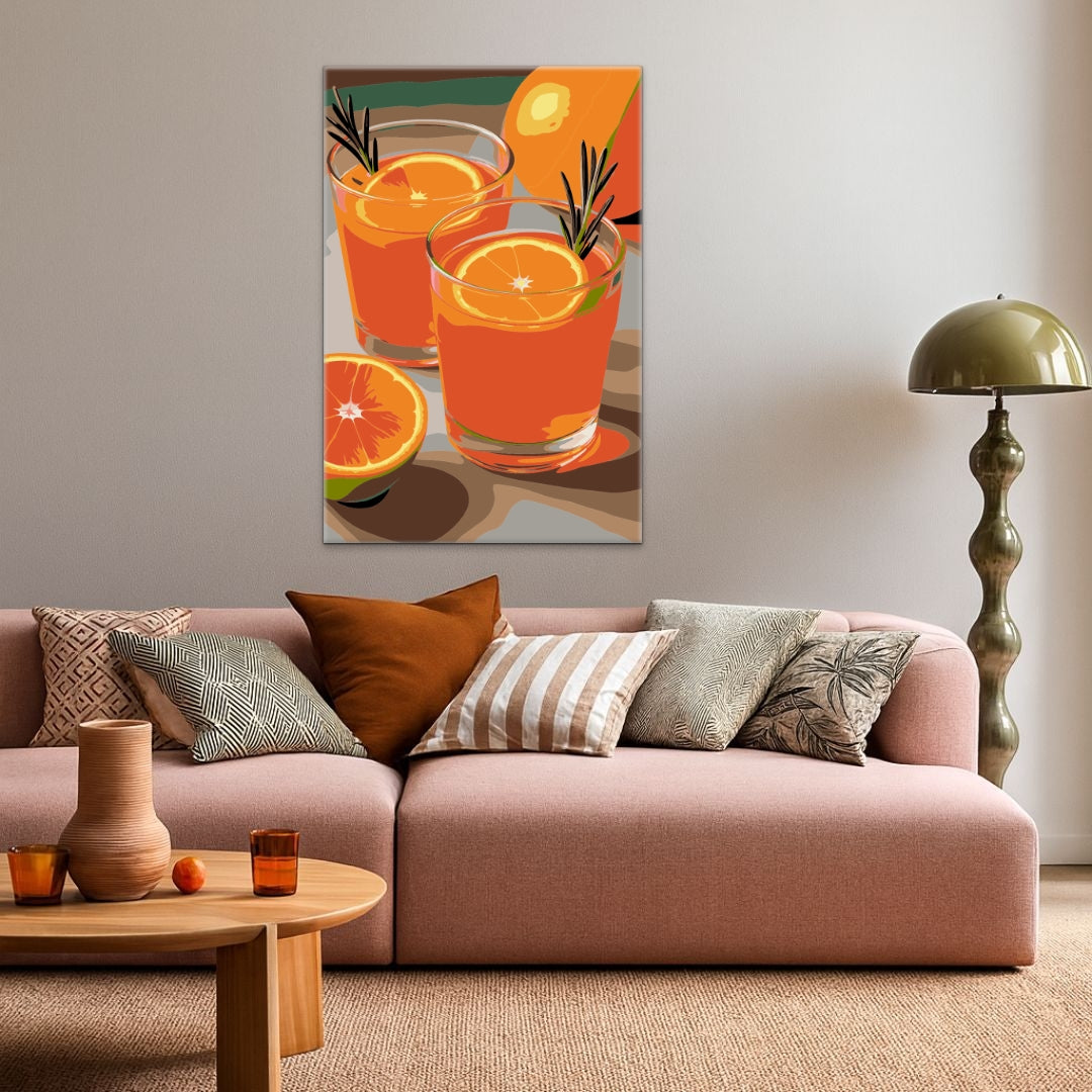 Aperitivo  - Malen nach Zahlen