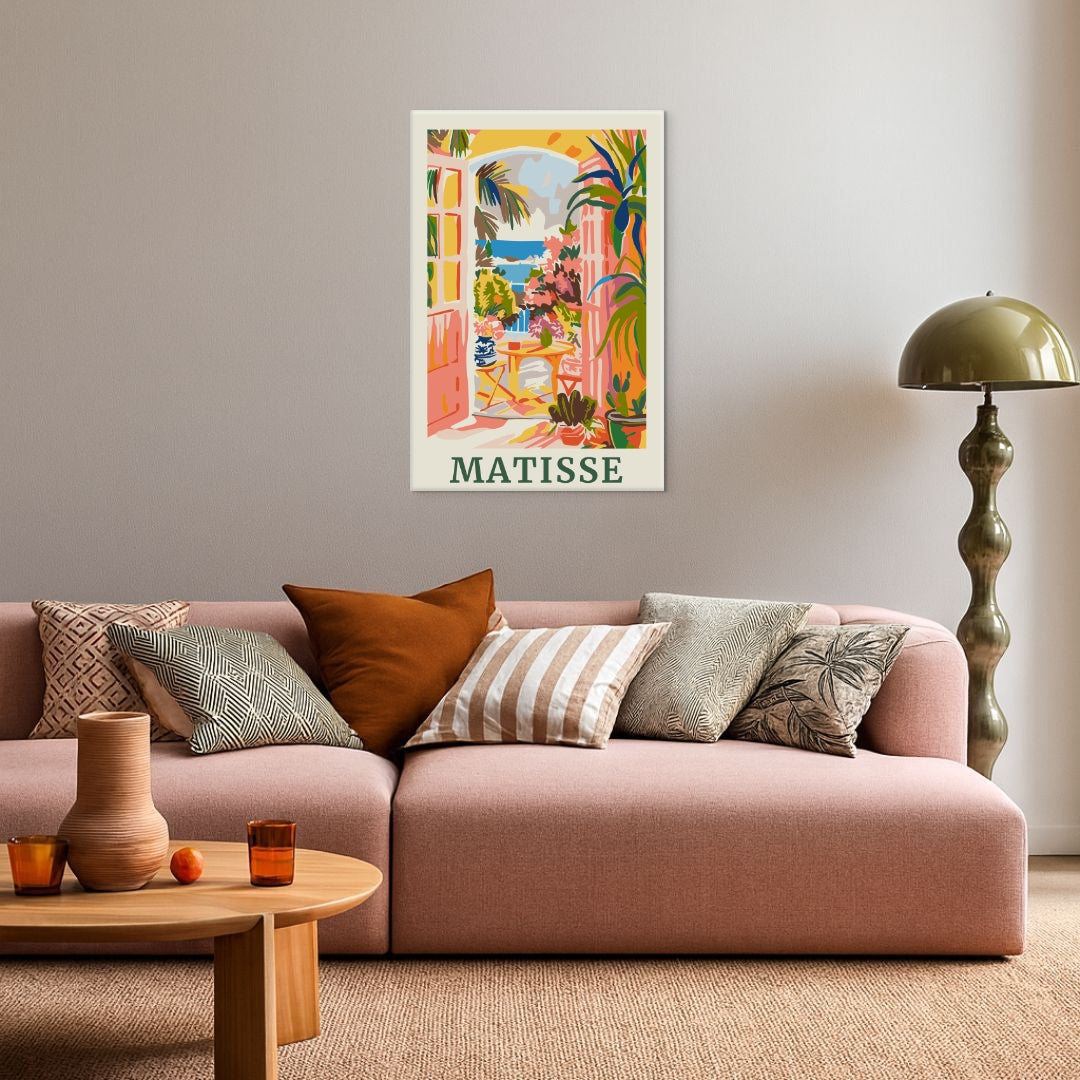 Matisse Balcony - Malen nach Zahlen