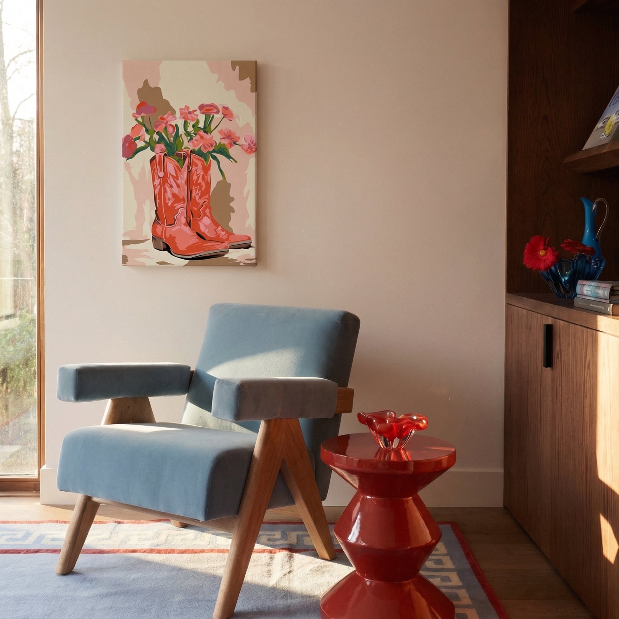 Cowgirl - Malen nach Zahlen