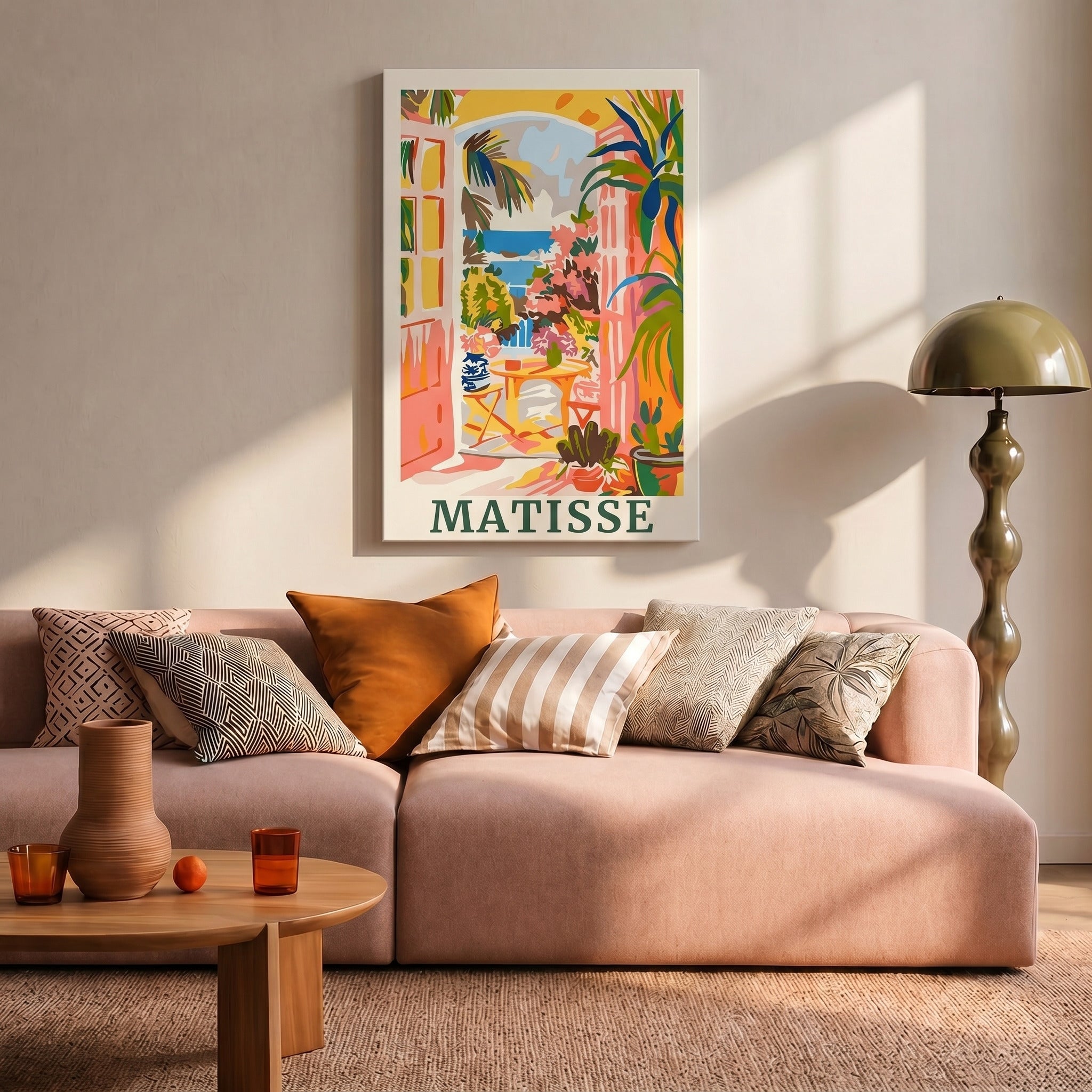 Matisse Balcony - Malen nach Zahlen