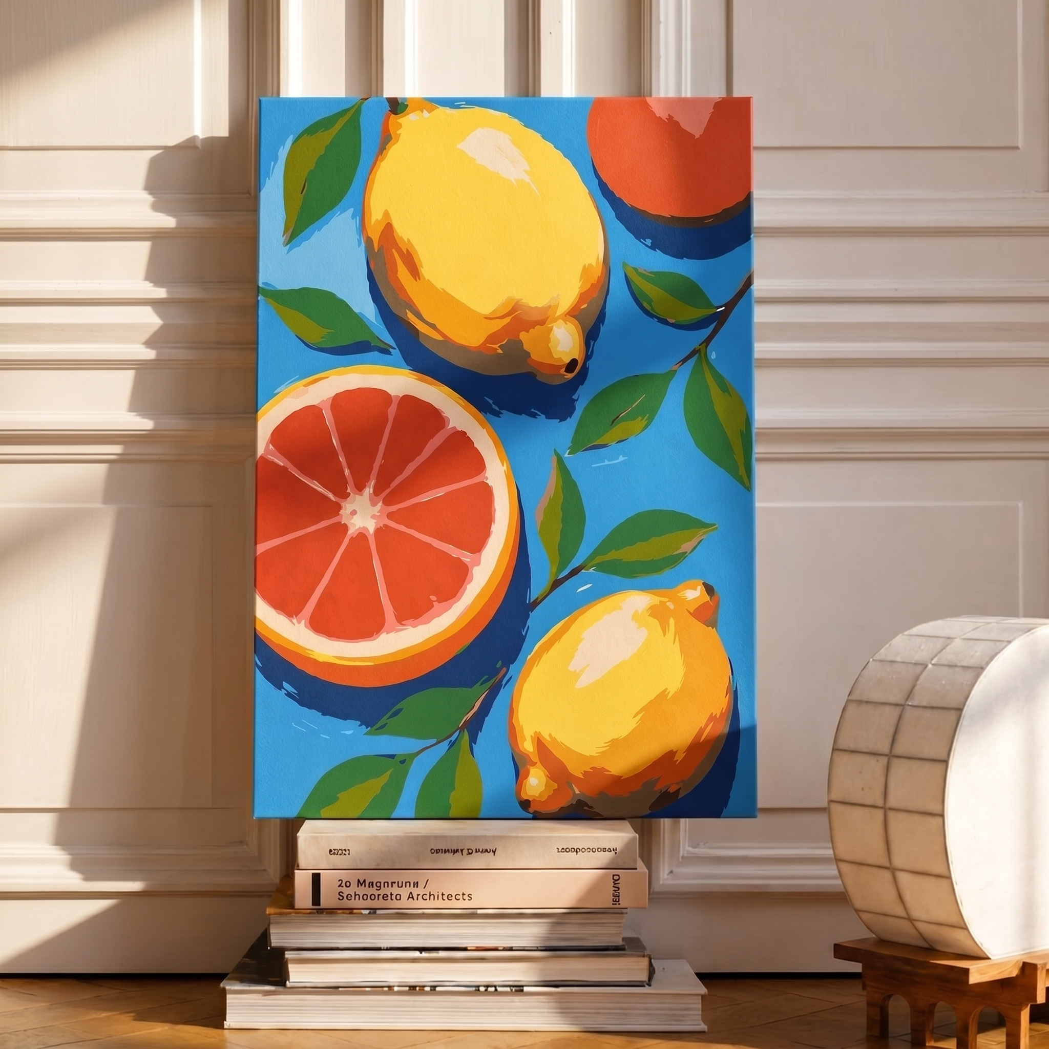 Citrus Burst - Malen nach Zahlen