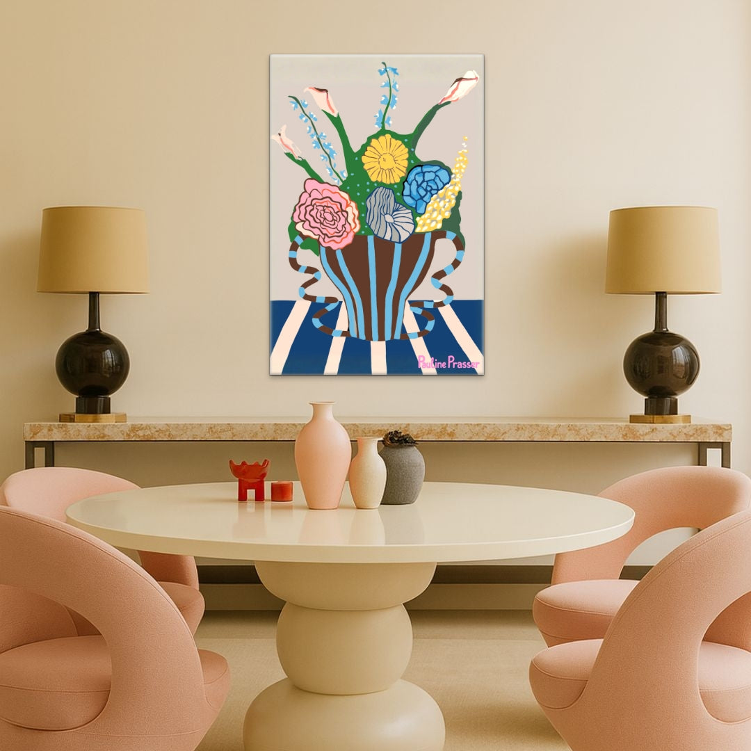 Still Life With Flowers - Malen nach Zahlen