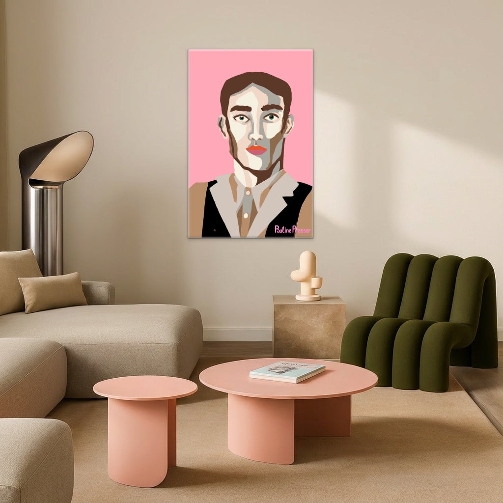 If You're Single Paint Yourself A Handsome Guy - Malen nach Zahlen