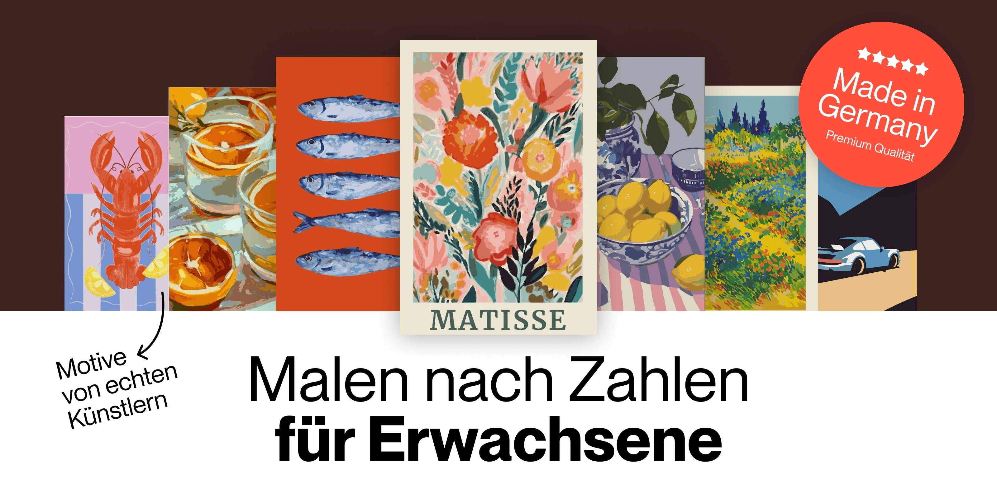 Malen nach Zahlen für Erwachsene