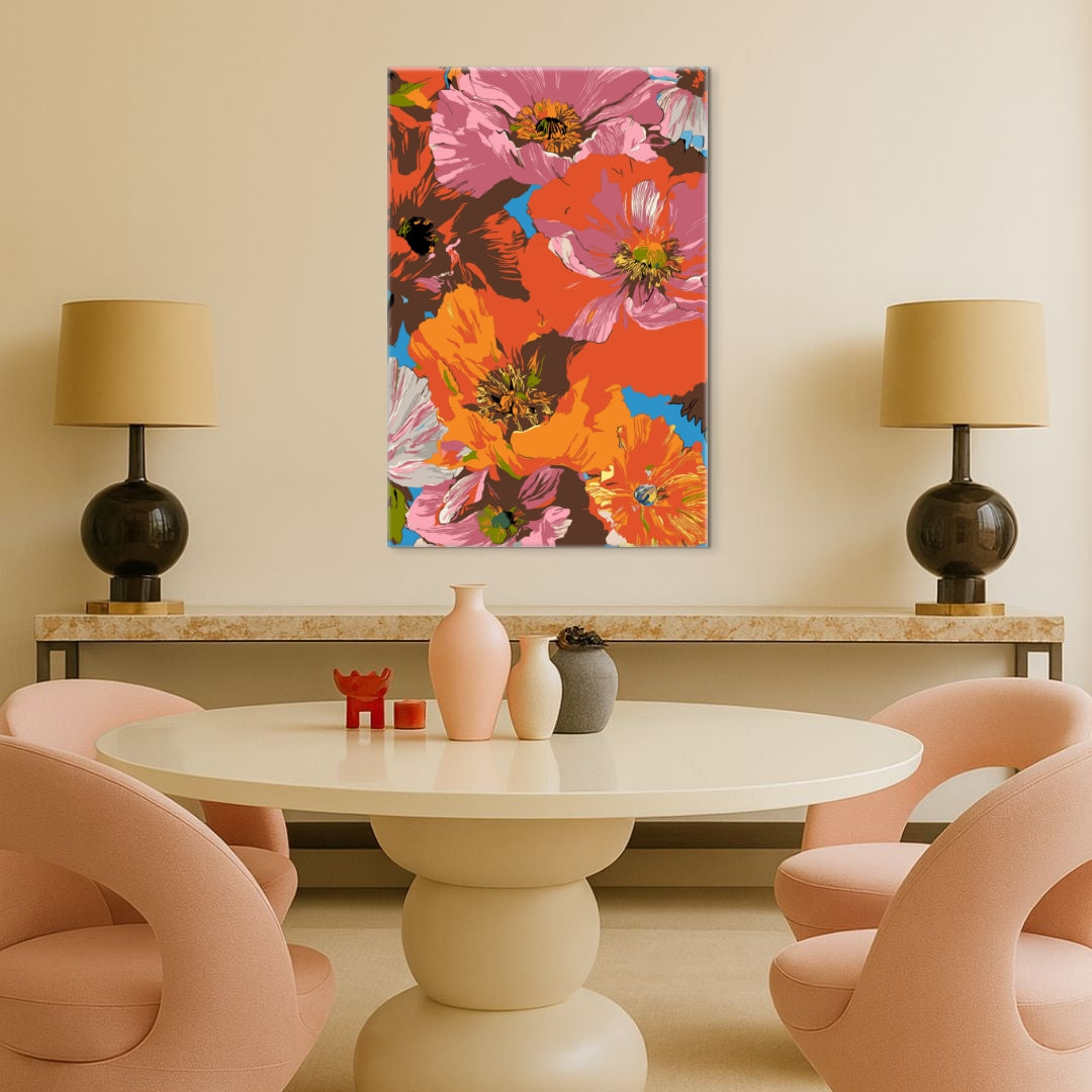 Blumenrausch - Malen nach Zahlen